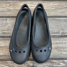 Crocs Genna II Gem Flat Slip On Junior Girls Sz 4 Slingback Shoes