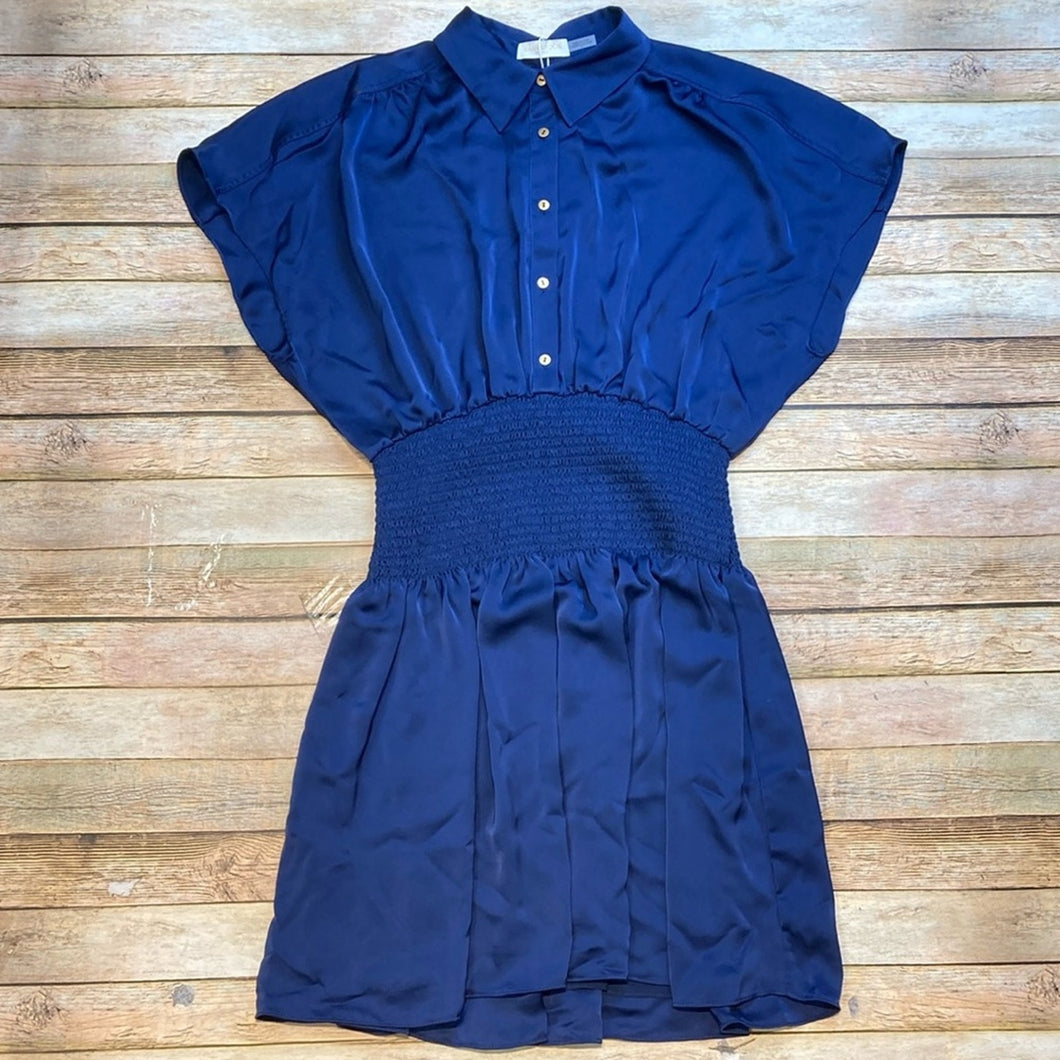 Ramy Brook Dalke Button Down Mini Dress NWT