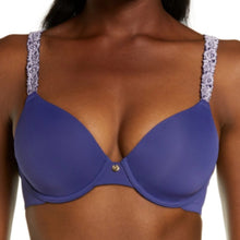 Natori Rose Dream Custom Coverage Underwire Bra in Dark Iris/Frosted Purple