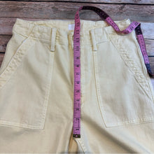 Mother Patch Pocket Private Ankle Fray , Sun Yellow, 26 NWOT