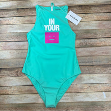 Acne studios swimsuit one piece let’s face it in mint green  NEW