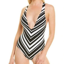 La Blanca Women's Plunge Mio One Piece Swimsuit, 10