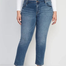 Old Navy Mid-Rise Power Slim Straight Jeans Size 18 NEW