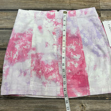 Tie Dye Mini Skirt Medium