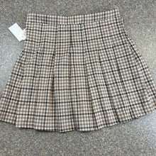 Preppy Pleated Varsity Skirt, NEW Medium