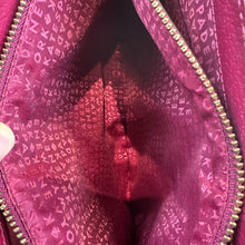 Kate Spade Leather Burgundy Plain Handbag