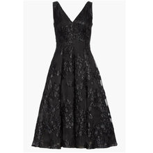 Lela Rose Floral Jacquard A-Line Dress, Size 20 - Black NEW