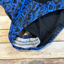 Snake Print Mesh One Piece NWT