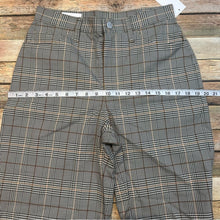 BLDWN High Rise Wide Plaid Pant Size 28 NEW