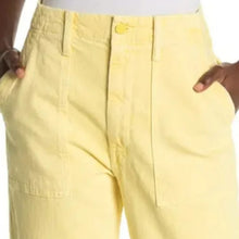 Mother Patch Pocket Private Ankle Fray , Sun Yellow, 26 NWOT
