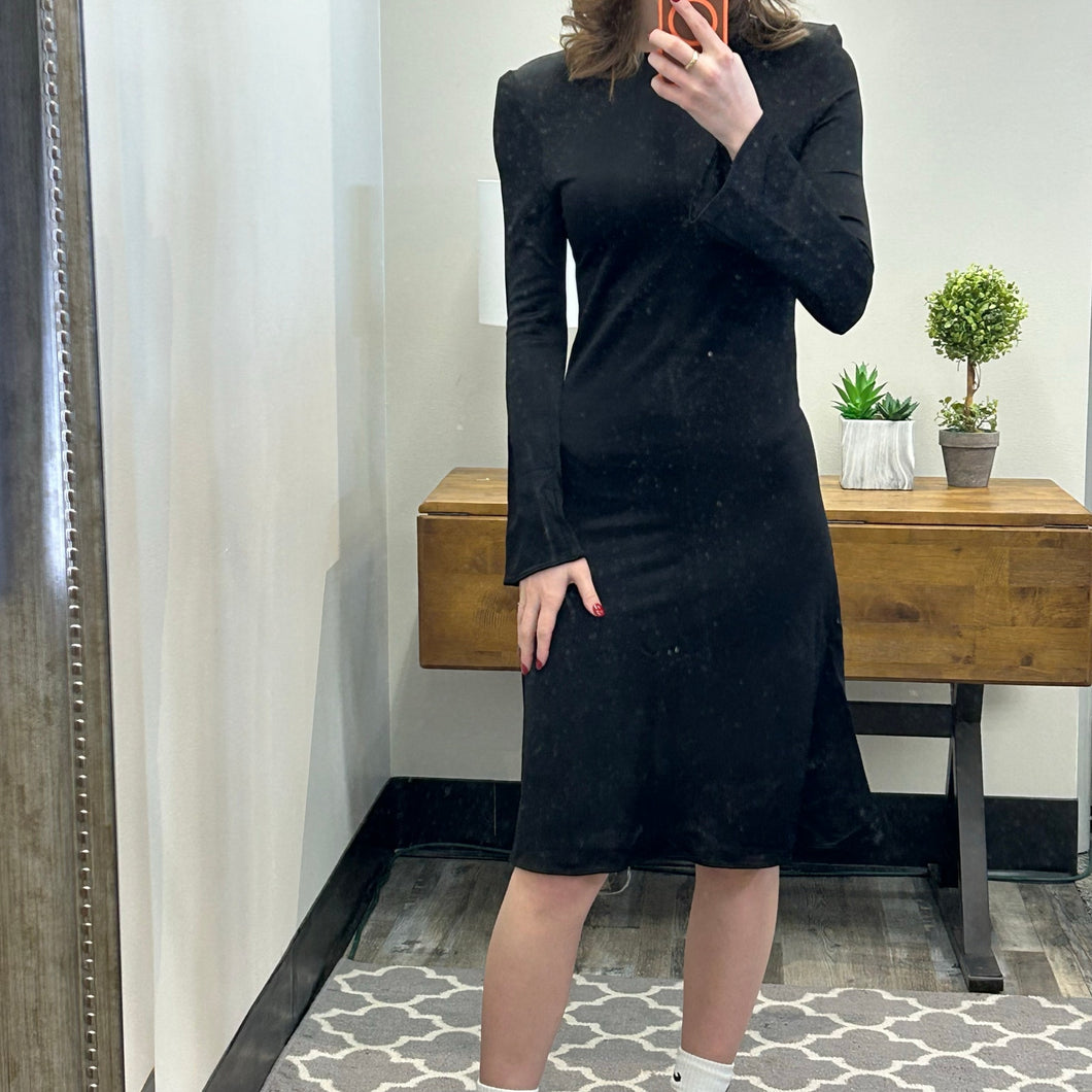 Kwaidan Editions Black Flared Sleeve Dress NWT XS