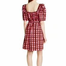 Baum und Pferdgarten Arvia Plaid Asymmetric Organic Cotton Dress Size 6