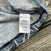 Athleta Santorini Navy Palm Printed Dress XS