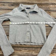 Brandy Melville Ribbed Cropped Long Sleeve