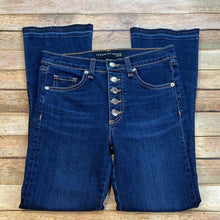 Veronica Beard Button Hem Baby Boot Jeans NWT