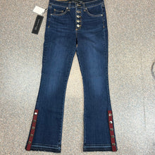 Veronica Beard Button Hem Baby Boot Jeans NWT