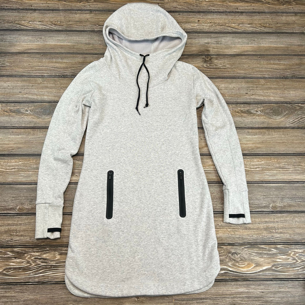 Athleta Cozy Karma Mini Hoodie Dress, Size XS