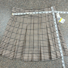 Preppy Pleated Varsity Skirt, NEW Medium