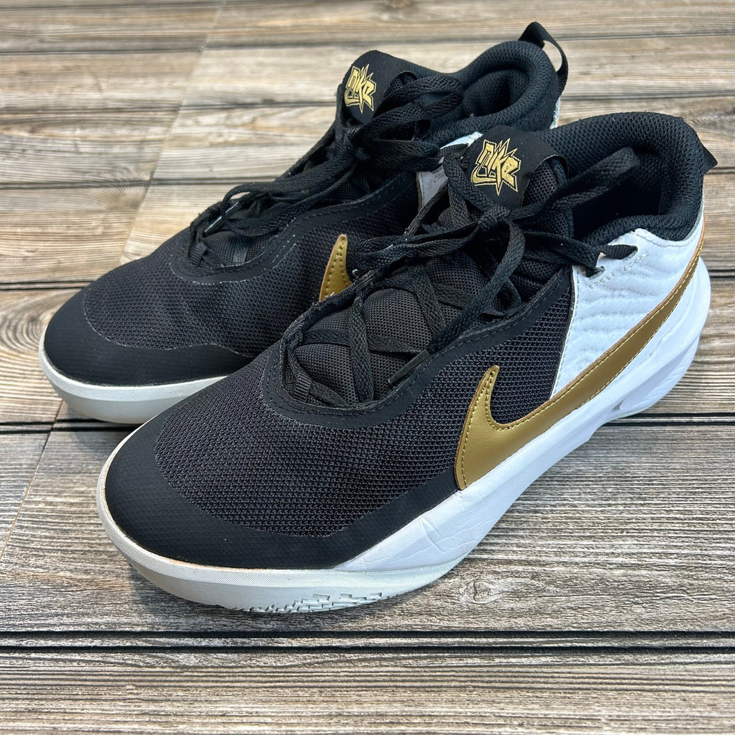 Nike basketball shoes- team hustle D10 big kid size 6Y