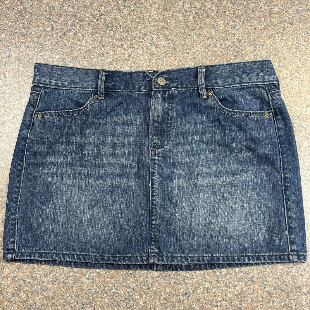 Y2K Old Navy Low Rise Denim Skirt Size 10