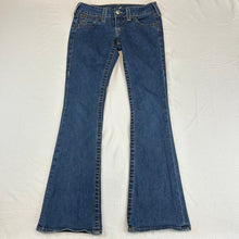 True Religion Low Rise Flared Boot Jeans Size 27