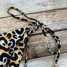 Women's Bond-Eye Yellow/Black/Gold Swimsuit Bottoms (with ties) Size: M