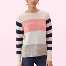 La Vie Rebecca Taylor Stripe Sweater, Size Medium, NEW