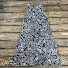 Athleta Santorini Navy Palm Printed Dress XS