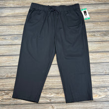 32 Degrees Ladies' Pull-on Active Black Capri XL NEW