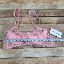 OH LA LA CHERI Maria Underwire Bra Only in Crystal Rose  NWT Large