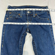 True Religion Low Rise Flared Boot Jeans Size 27