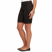 DKNY Jeans Bermuda Shorts Pull on Black Stretch, Small