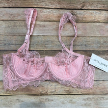 OH LA LA CHERI Maria Underwire Bra Only in Crystal Rose  NWT Large