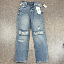 NWT Frame Denim Le Original Straight Leg Distressed Jean 24