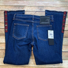 Veronica Beard Button Hem Baby Boot Jeans NWT