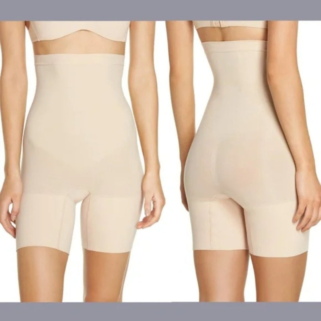 NEW Spanx Higher Power Shaping Shorts in Soft Nude 3X