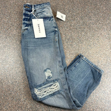 NWT Frame Denim Le Original Straight Leg Distressed Jean 24