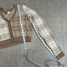 Hollister Preppy Crop Sweater Cardigan Medium