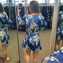Alexis x Floral Rope Belt Tiered Dress NWT Small