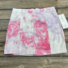 Tie Dye Mini Skirt Medium