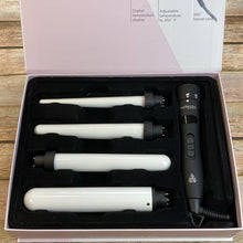 Bellezza 4-in-1 Ceramic Curling Set Black/White