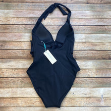 Sea Level Dark Romance Bonded Belt Plunge One Piece Swimsuit NWT