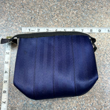 Navy Seatbelt Clutch Wristlet