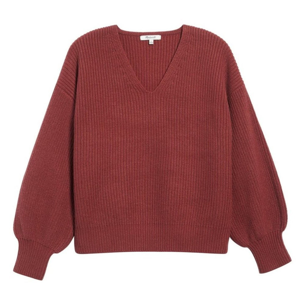 Madewell Thornton Balloon Sleeve Sweater NWT Medium