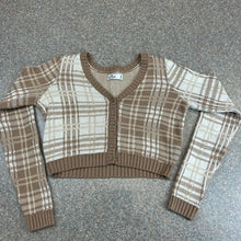 Hollister Preppy Crop Sweater Cardigan Medium