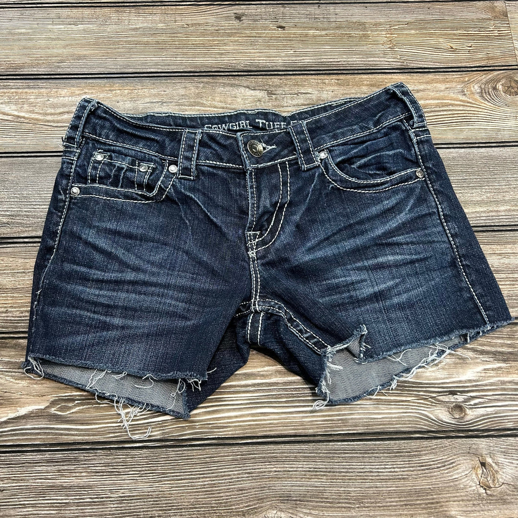 Cowgirl Tuff Cutoff Jean Shorts Size 26