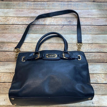 Michael Kors Black Leather Tote Bag