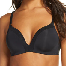 Lively Mesh Trim No Wire Bra Jet Black 36D