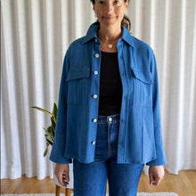 TRAVE Luna Denim Shirt Jacket, NWT, XS