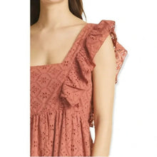 ba&sh Byrd Broderie Anglaise Midi Dress SIze 3 NEW
